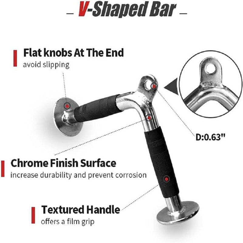 Multi-Functional Fitness Handlebars, 4-Piece Set of Adjustable Pull-Down Squat Racks for Home Use