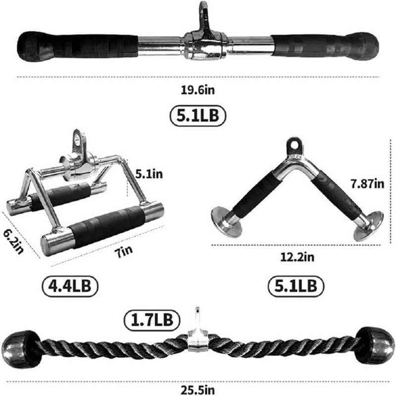 Multi-Functional Fitness Handlebars, 4-Piece Set of Adjustable Pull-Down Squat Racks for Home Use